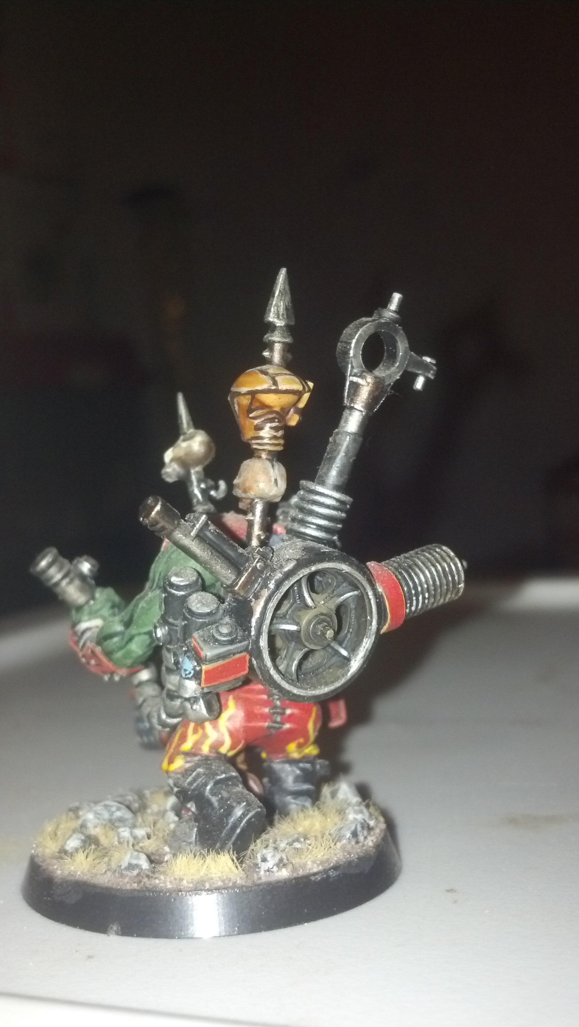 the mek's kff, made from wheel and suspension parts from ww2 tank models the mek's kff, made